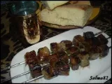 Recette Brochettes de foie boulfaf de l'aid el kebir