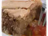 Recette Tourtière sans viande aux pois chiches et aux champignons