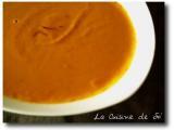 Recette Velouté de carottes au safran