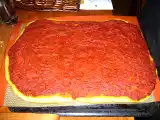 Recette Pizza froide aux tomates