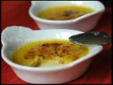 Recette Mini crèmes brûlées au foie gras (amuse bouche festif)