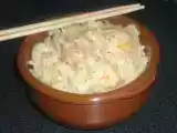 Recette Risotto de crevettes, coco, gingembre et sésame doré
