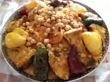 Recette Couscous d'automne au poisson et aux coings