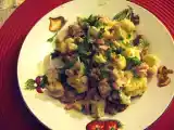 Recette Salade de chou-fleur au bresse bleu