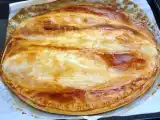 Recette Bar farci à l'oseille cuit au four en croute de pâte feuilletée