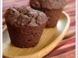 Recette Les muffins au chocolat sans blé, sans lait de mussy