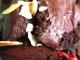 Recette Cake chocolat aux eclats de meringue fraise