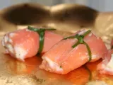 Recette Petits roulés de saumon fumé au fromage frais