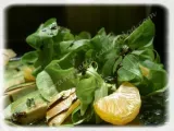 Recette Salade de mâche aux clémentines et avocats, vinaigrette balsamique miellée