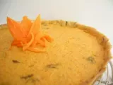 Recette Tarte carottes/cardamome, nori, amandes, et raisins secs