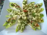 Recette Bouchées en feuilles d'endives, une entrée et ma table de noël