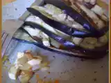Recette Aubergine grillée, cougette et tofu au curry