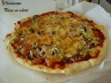 Recette Pizza au salami