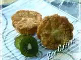 Recette Muffins aux kiwis et chocolat blanc