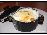 Recette Oeufs cocotte aux des de jambon