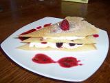 Recette Mille-feuilles onctueux aux fruits rouges...