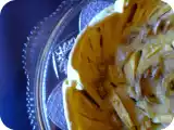 Recette Tarte pomme-banane-frangipane