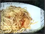 Recette Wok de porc au poivre du sichuan sur nouilles aux oeufs