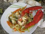 Recette Homard sauce safran et pastis