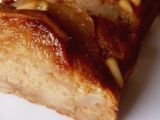 Recette Cake léger poires caramélisées & pignons de pin