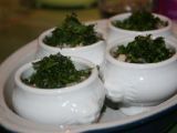 Recette Variation autour des escargots de bourgogne: cocottes lutées et petits feuilletés