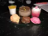 Recette Trilogie de verrine et macarons