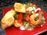 Recette Mon véritable gombo poulet-crevette de là-bas!