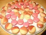 Recette Macarons ispahan (framboise/rose) et macarons à la vanille