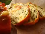 Recette Cake haricots/champignons + chorizo et mozza...et pignons (oui oui, cake gyfoutou)