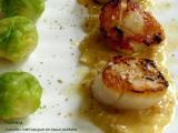 Recette Les coquilles saint jacques chez mamina, c'est chou(x) de bruxelles