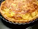 Recette Quiche aux poireaux et au bleu