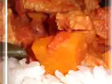 Recette Curry de dinde aux patates douces