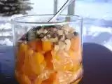Recette Salade courge et clémentine