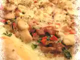 Recette Pizza aux deux poulets et aux épinards