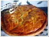 Recette Galette des rois à la pistache et aux cerises griottes