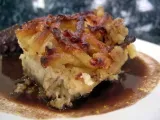 Recette Réveillon de noël : civet de marcassin et gratin de macaronis aux cèpes et au foie gras