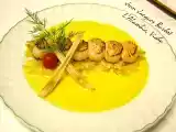Recette Jean-jacques et ses st-jacques à la citronnelle, fondue d'endives au citron vert