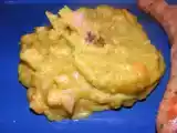 Recette Purée de pois cassés aux lardons fumés