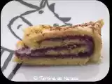 Recette Roulé chocolat blanc-myrtille