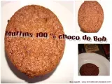 Recette Muffins 100 % choco de bob