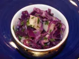 Recette Salade de chou rouge au hareng