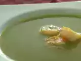 Recette Velouté d'asperges et crevettes à l'orange