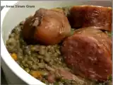 Recette Saucisses de morteau et lentilles