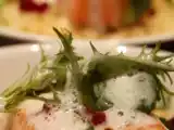 Recette Pavé de saumon au sésame, sur lit de chou chinois