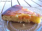 Recette Gâteau chocolat blanc - abricots