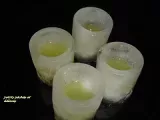 Recette Limoncello dans un shooter en glace
