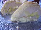 Recette Charlotte spéculoos-pommes caramélisées.