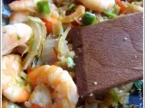Recette Wok crevettes et légumes et quelques informations sur les produits asiatiques