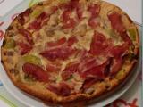 Recette Quiche légère aux poireaux et au bacon