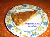 Recette Tarte poires-lait de coco